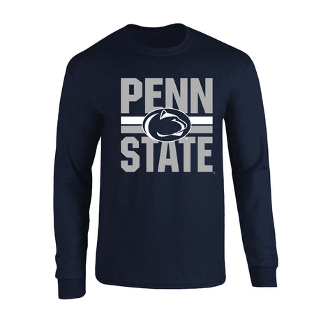 Penn State Nittany Lions Adult Stripe Long Sleeve
