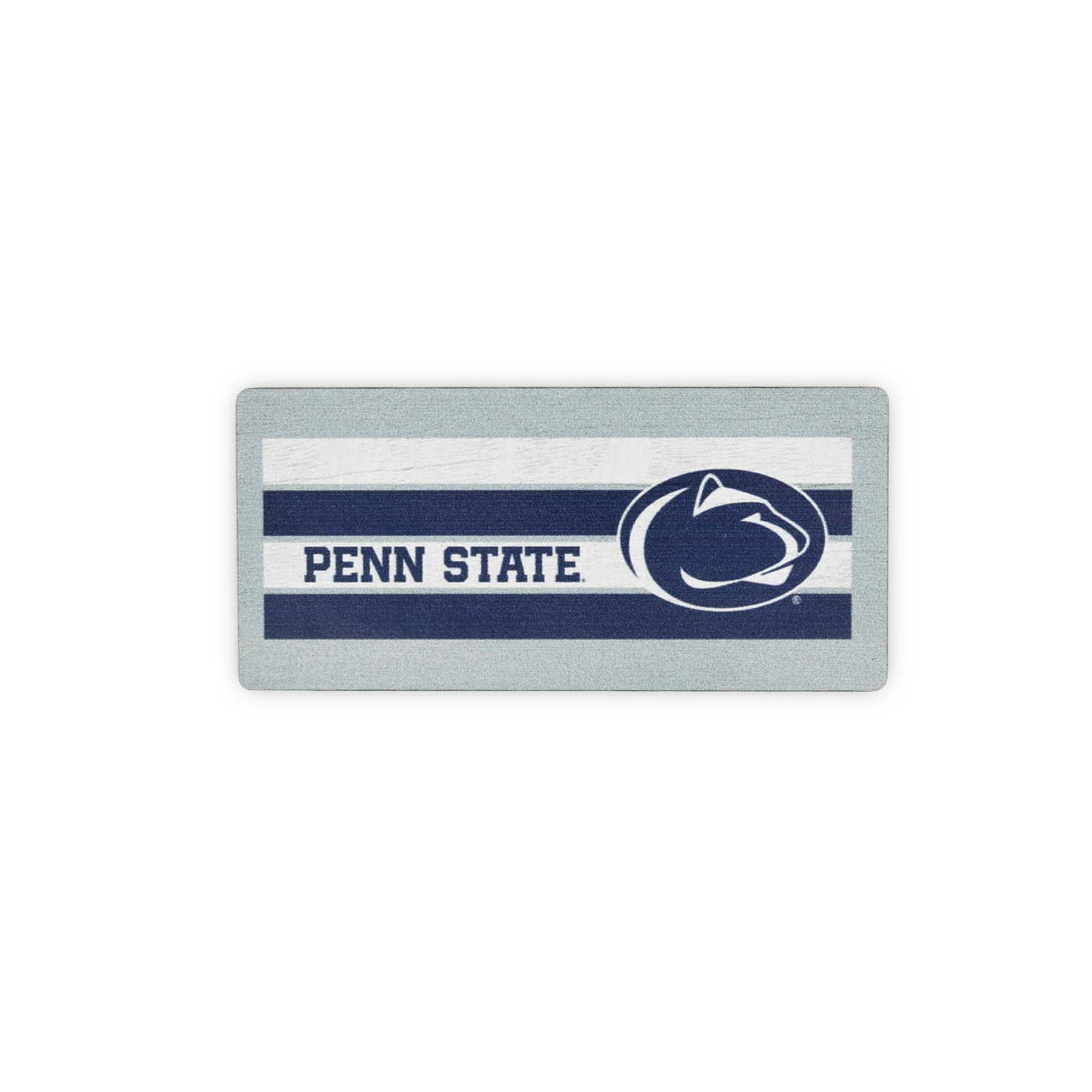 Penn State Sweatband Long Wooden Magnet
