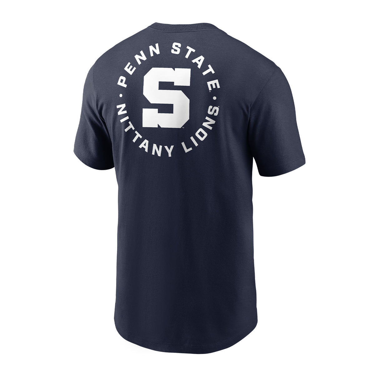 Penn State Nike Cotton 2-Hit Block "S" T-Shirt