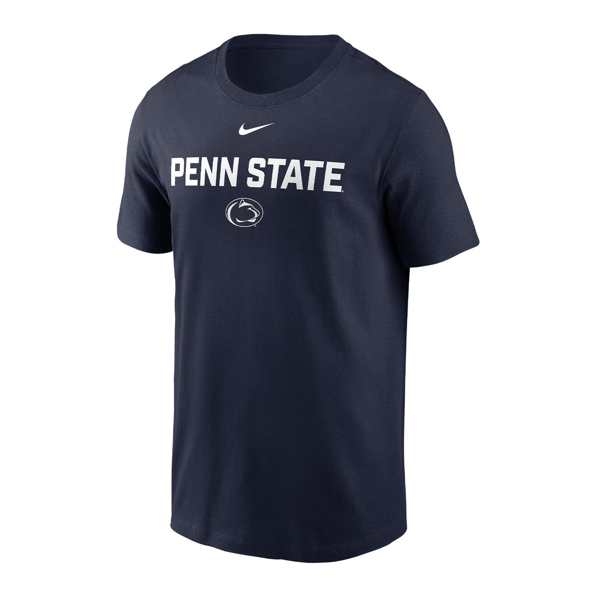 Penn State Nike Cotton 2-Hit Block "S" T-Shirt