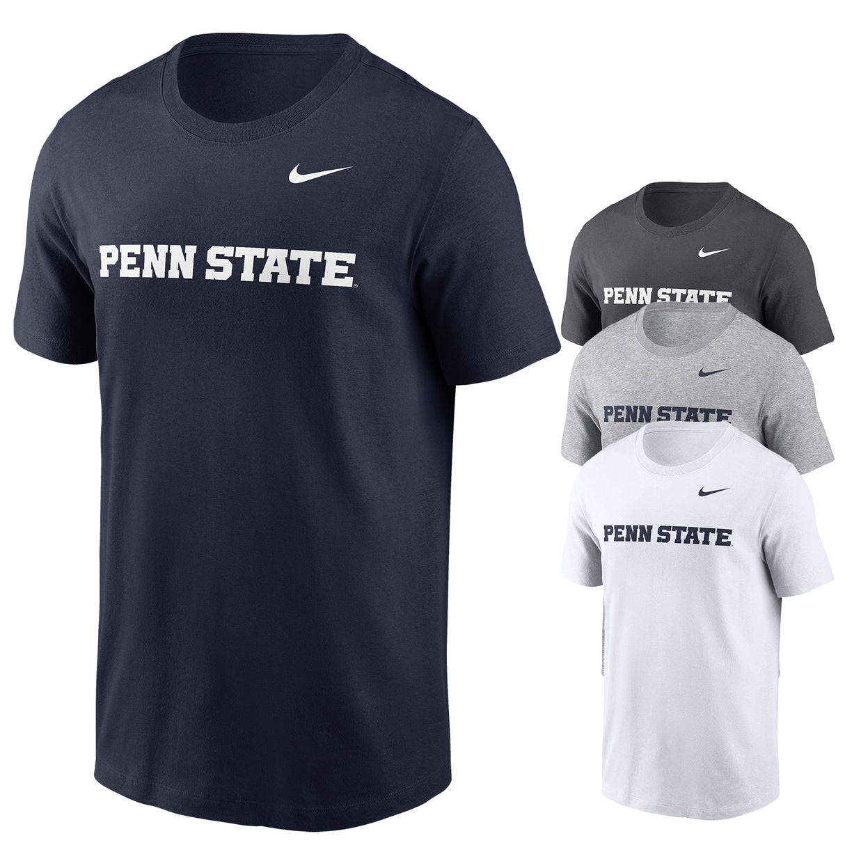 Penn State Nike Wordmark Cotton T-Shirt