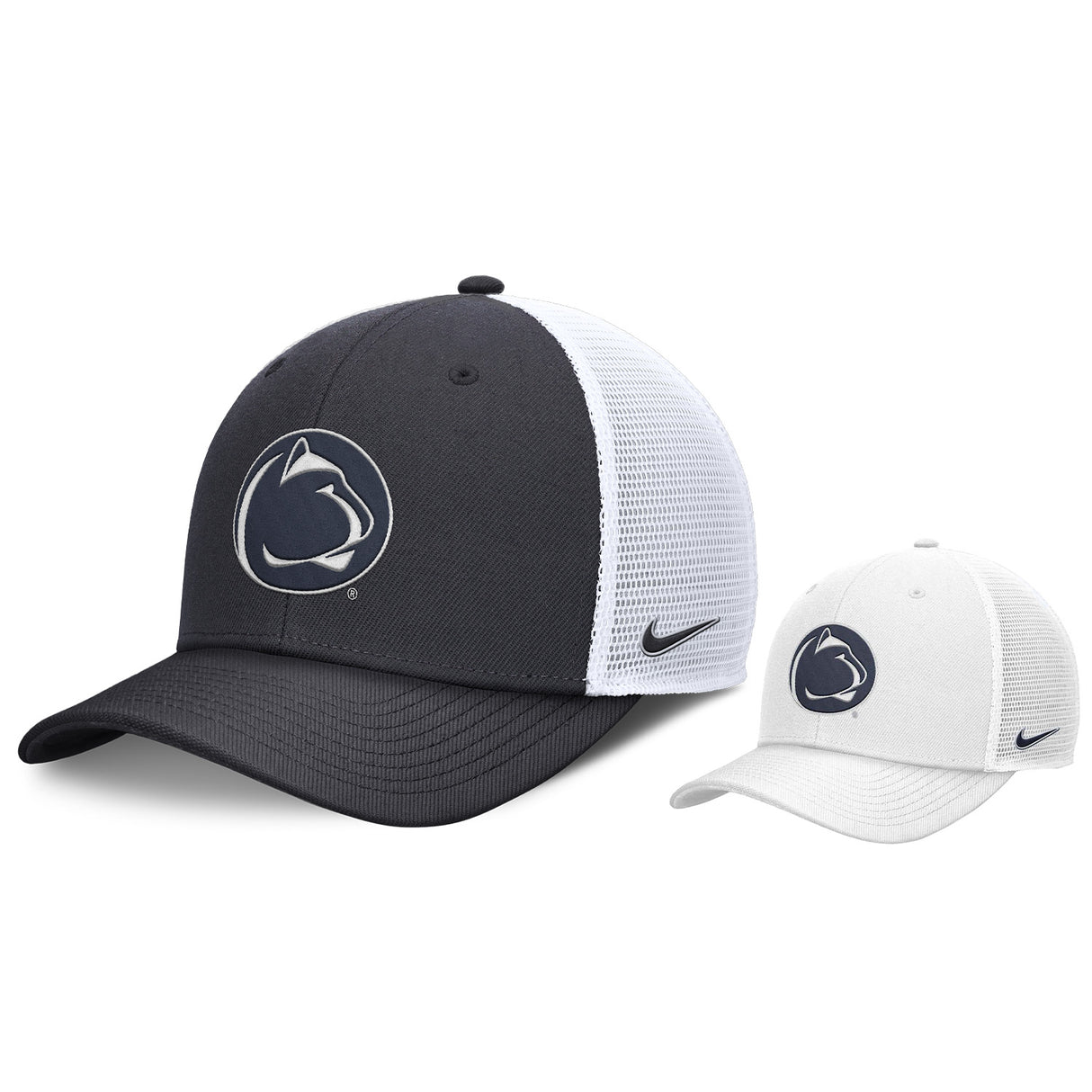 Penn State Nike Structured Rise Trucker Hat