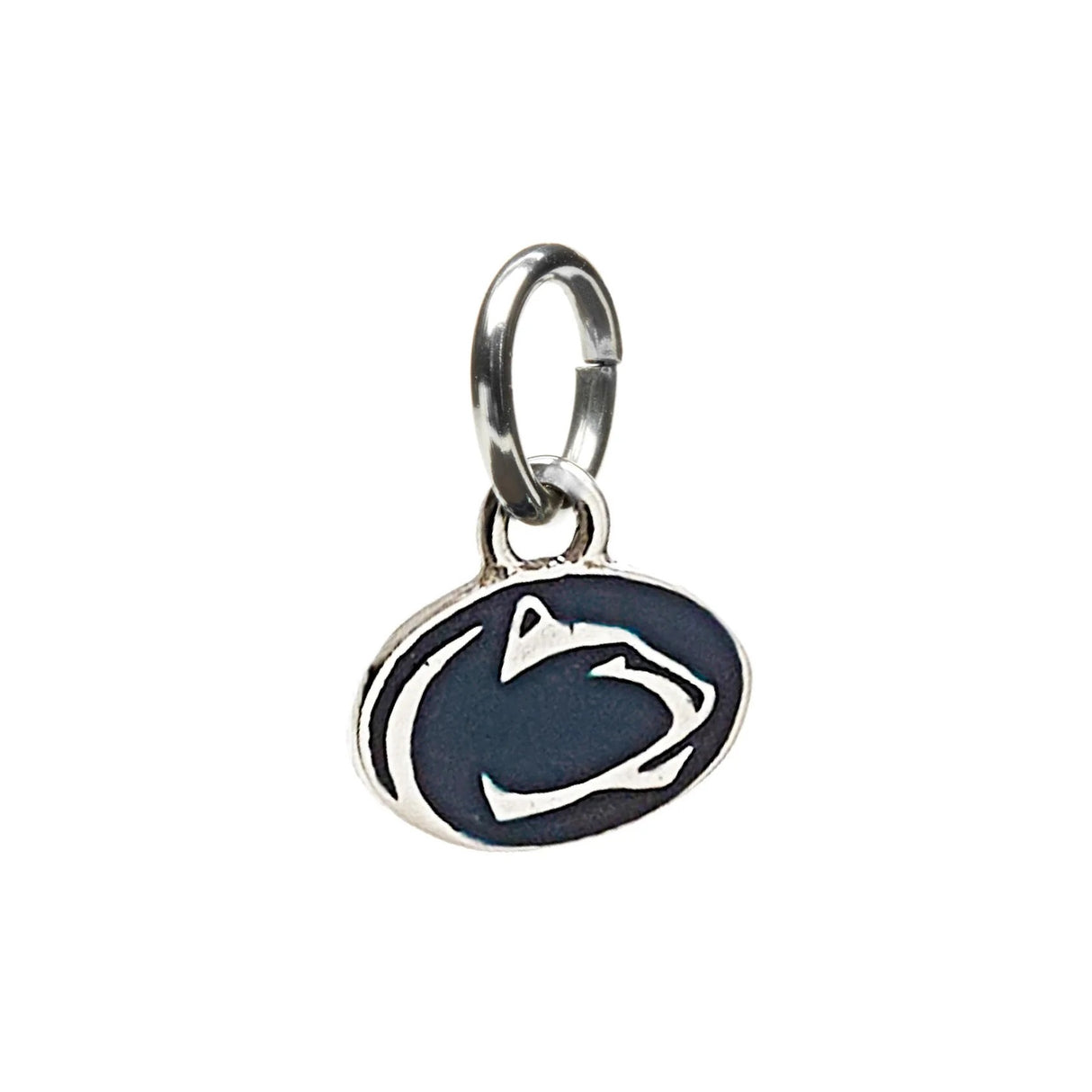 Penn State Nittany Lion Logo With Crystal Necklace