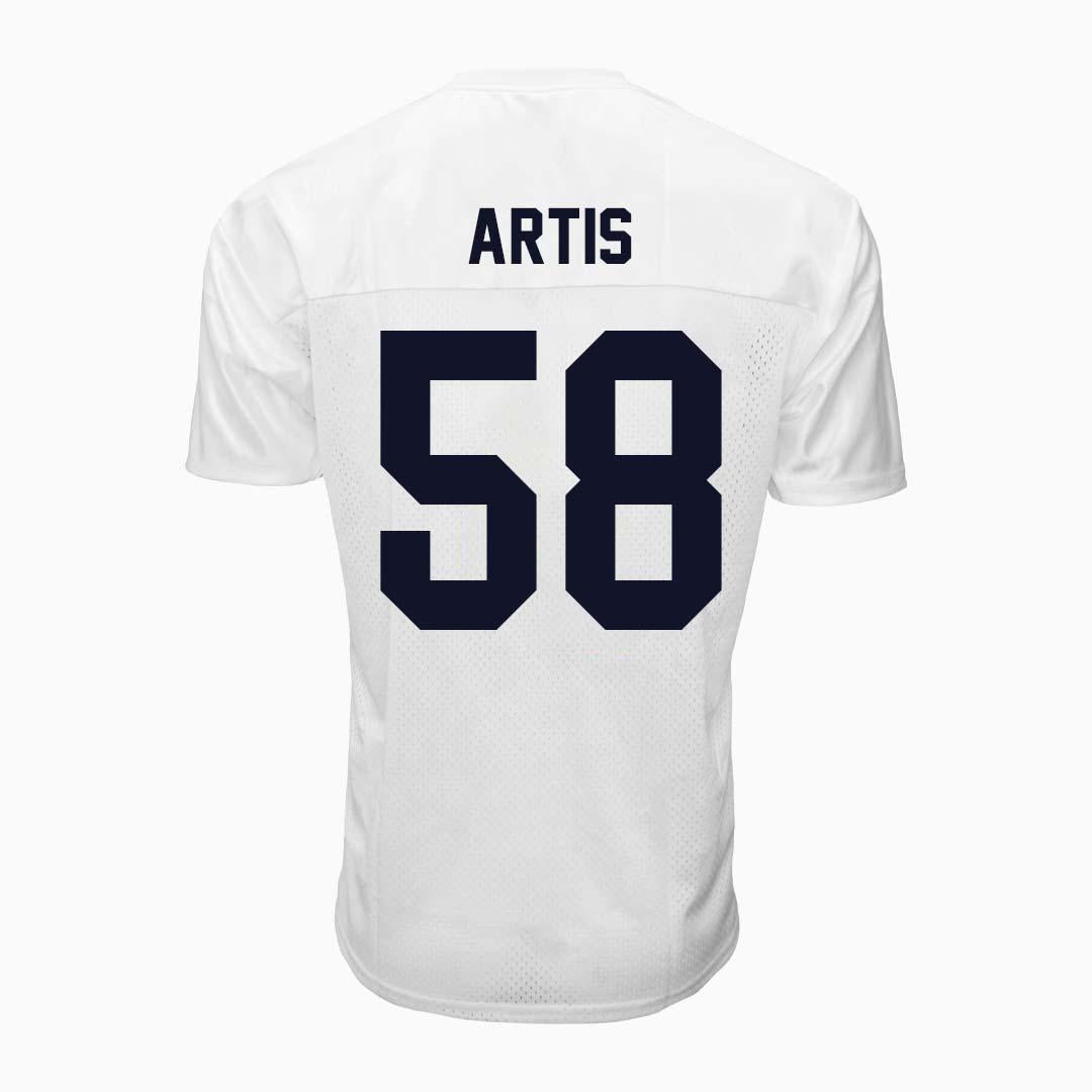 Penn State Youth NIL Kaleb Artis #58 Football Jersey