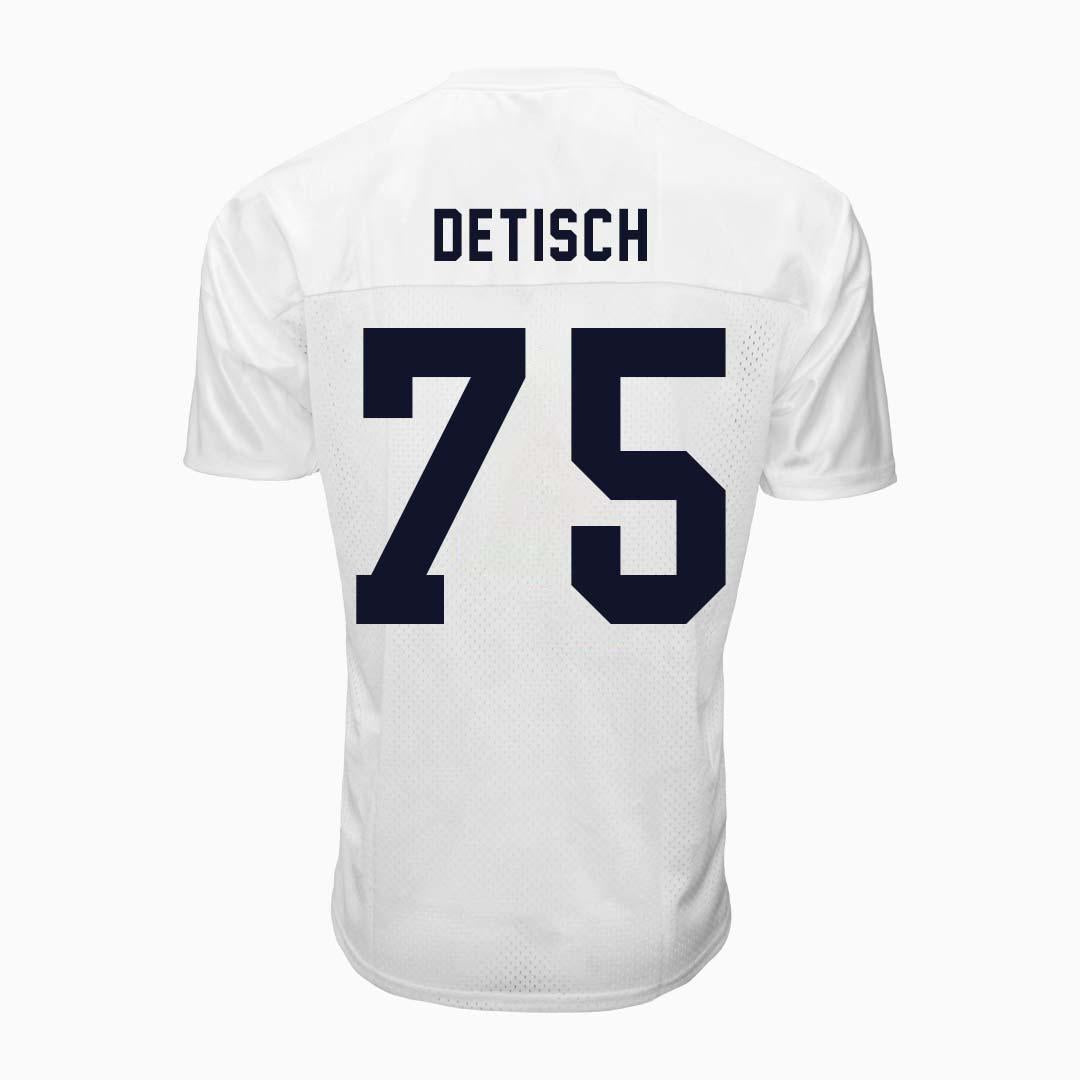 Penn State Youth NIL Matthew Detisch #75 Football Jersey