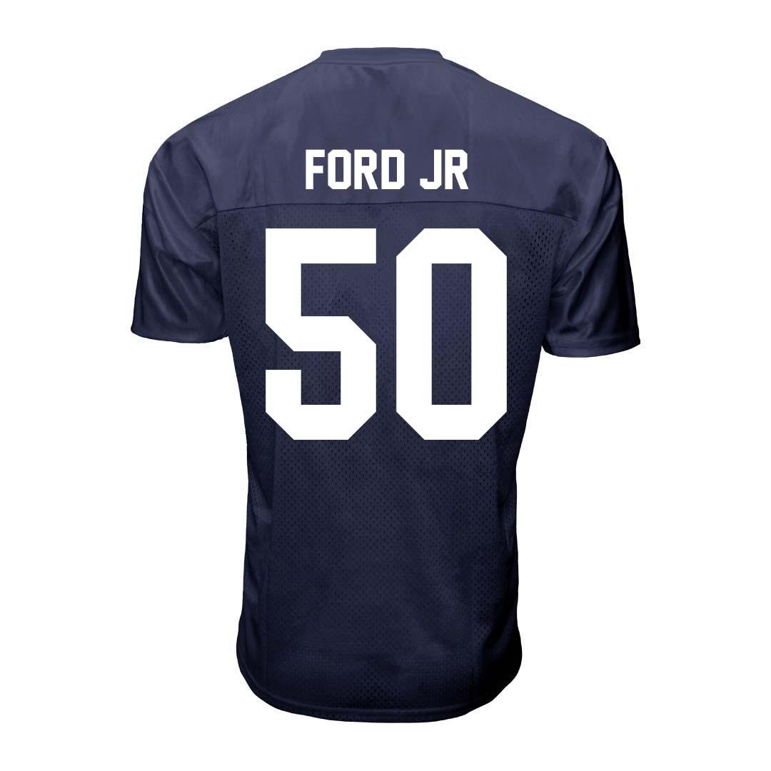 Penn State NIL Alonzo Ford Jr #50 Football Jersey