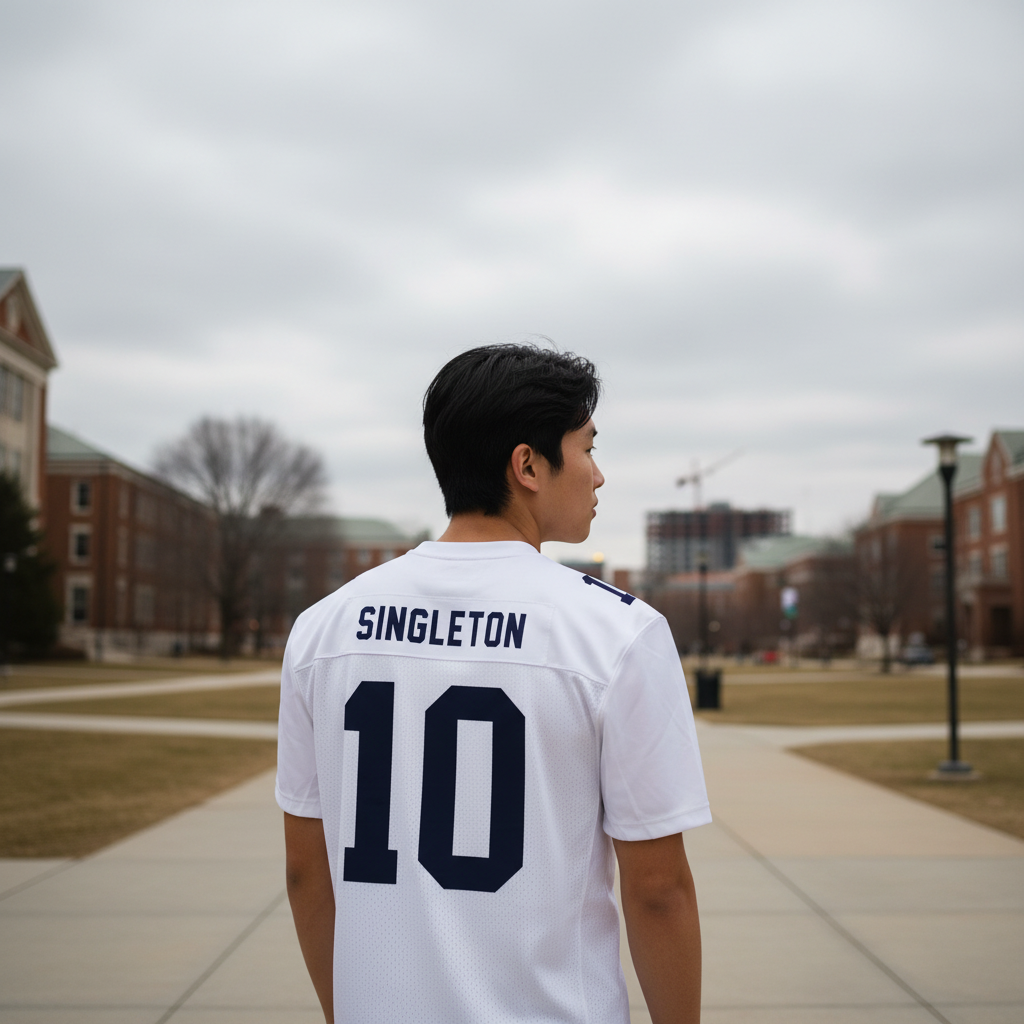 Penn State NIL Nick Singleton #10 Football Jersey
