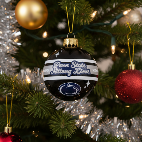 Penn State 2025 Glass Ball Ornament