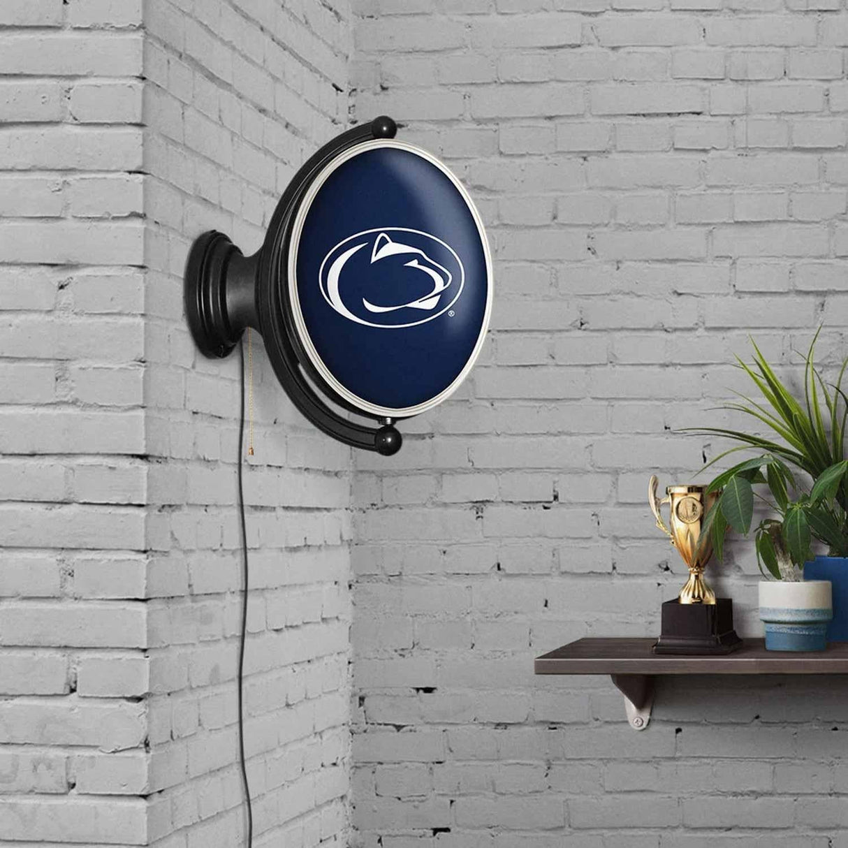 Penn State Oval Rotating Wall Light