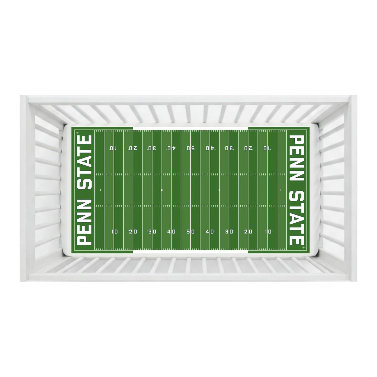 Penn State Infant Football Crib Sheet