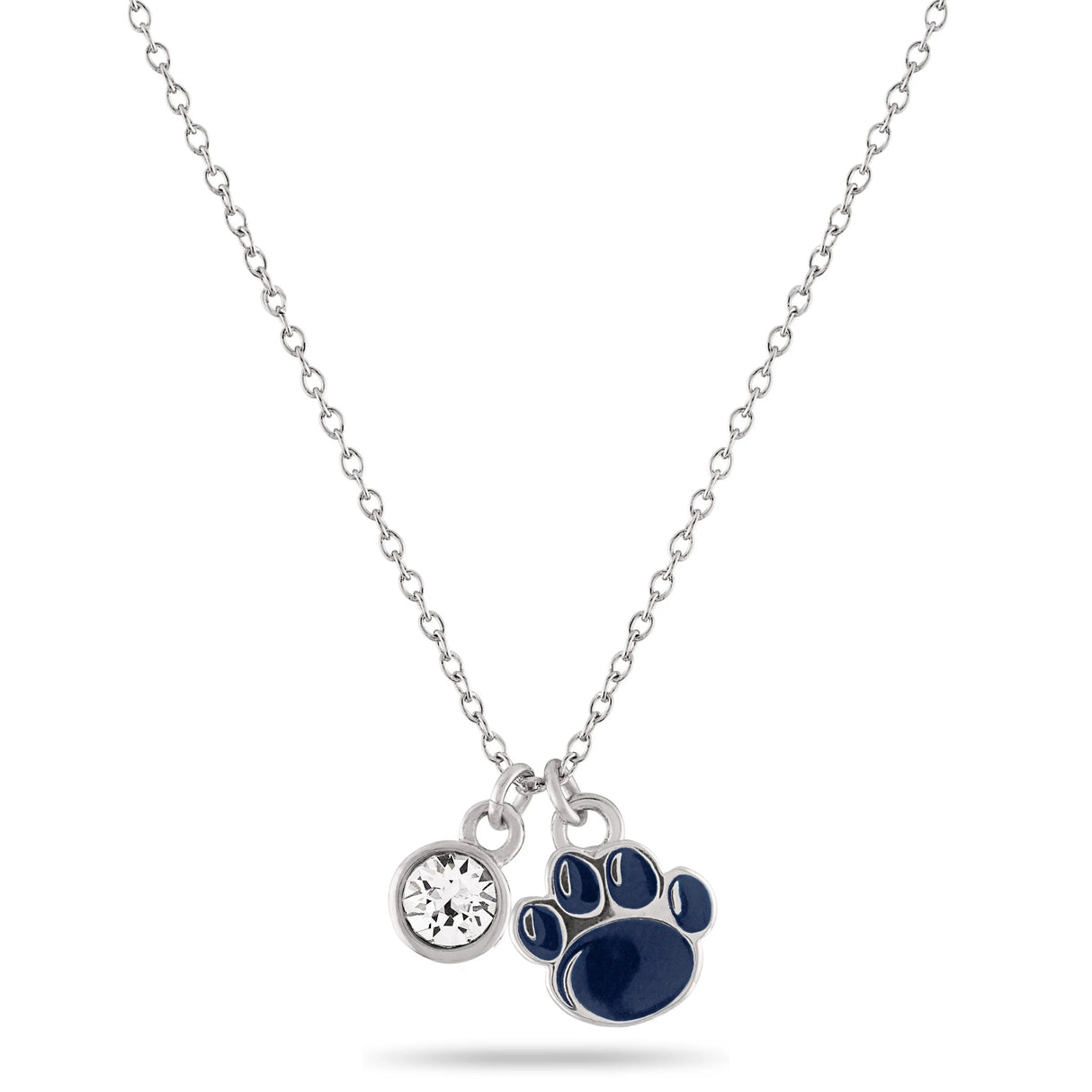 Penn State Nittany Lion Paw Charm Necklace