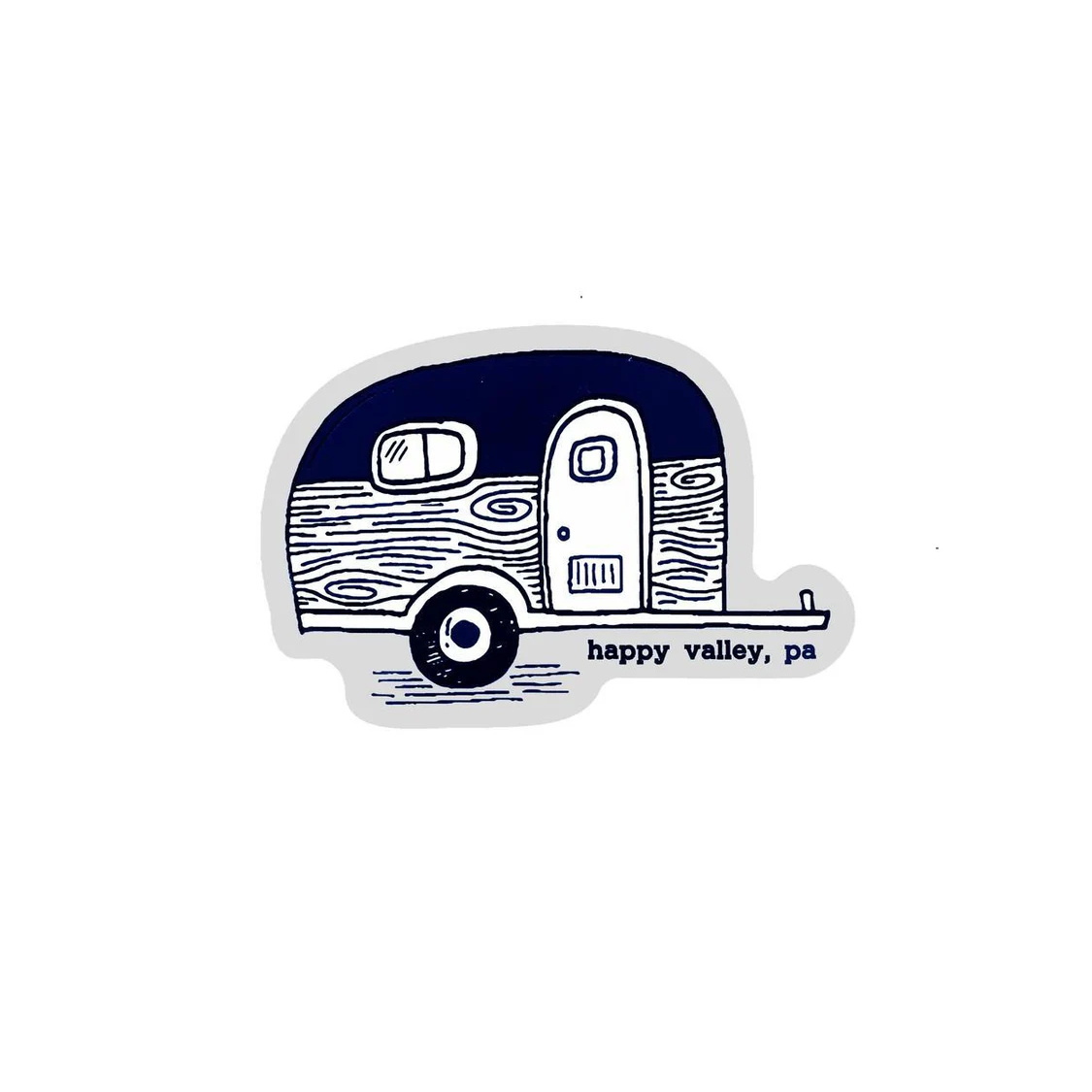 Happy Valley Camper 3" Magnet