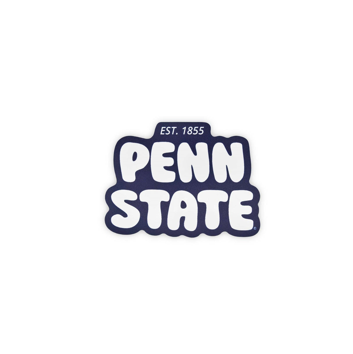 Penn State 3.5" Bubble PS Magnet