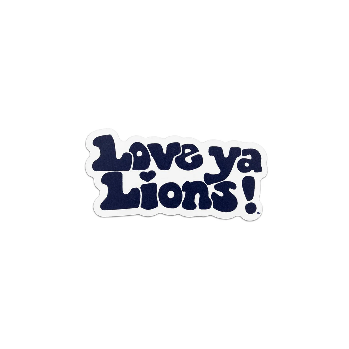 Penn State Love Ya Lions 3" Magnet