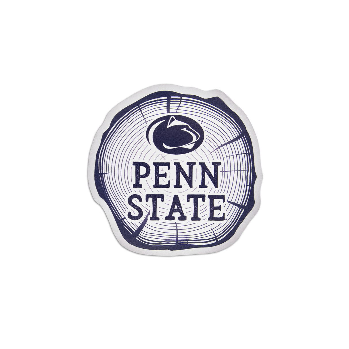 Penn State Wood Slice 3" Magnet
