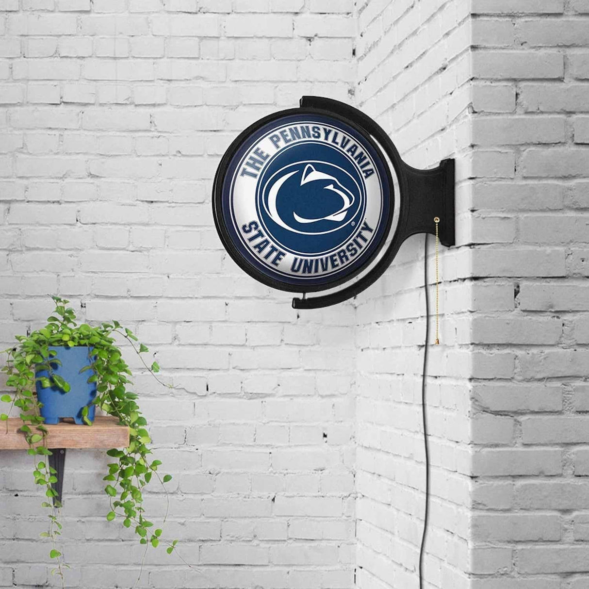 Penn State Round Rotating Wall Light