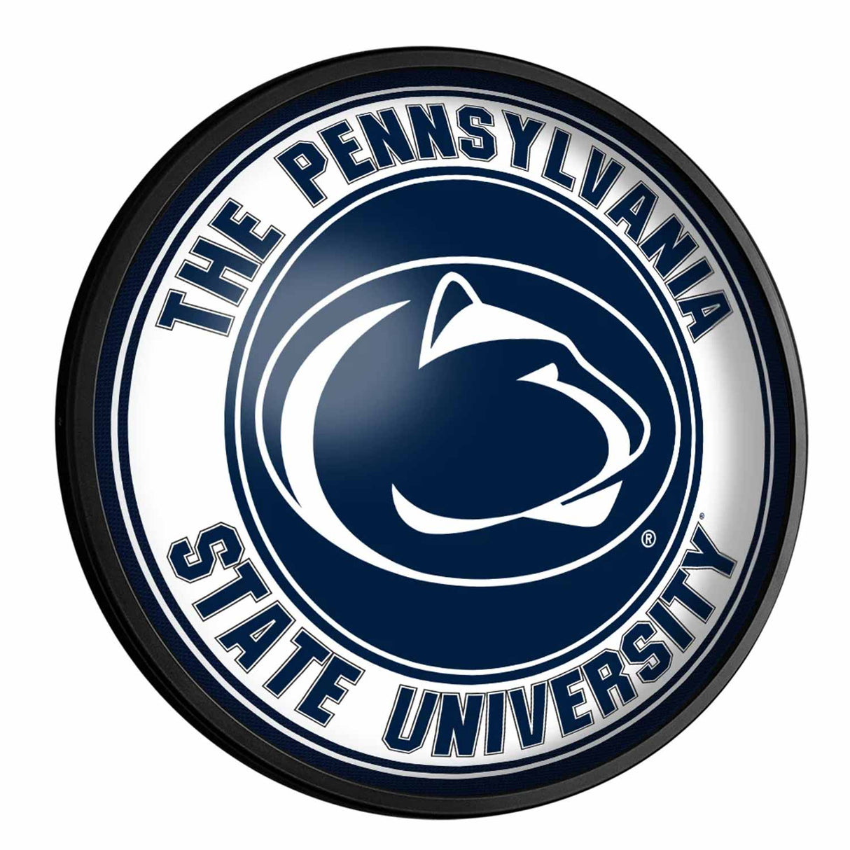 Penn State Round Slimline Wall Light