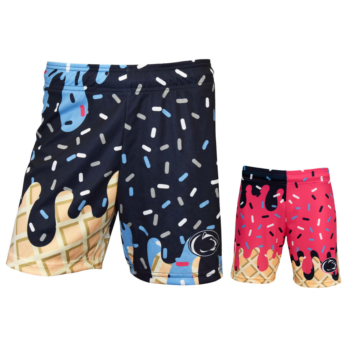 Penn State Ice Cream Drip 7" Shorts