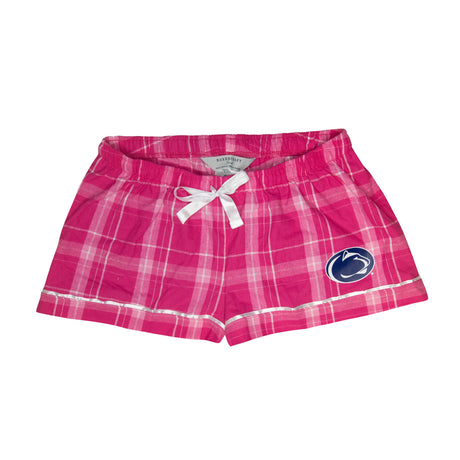 Penn State Women's Flannel Sleep Shorts