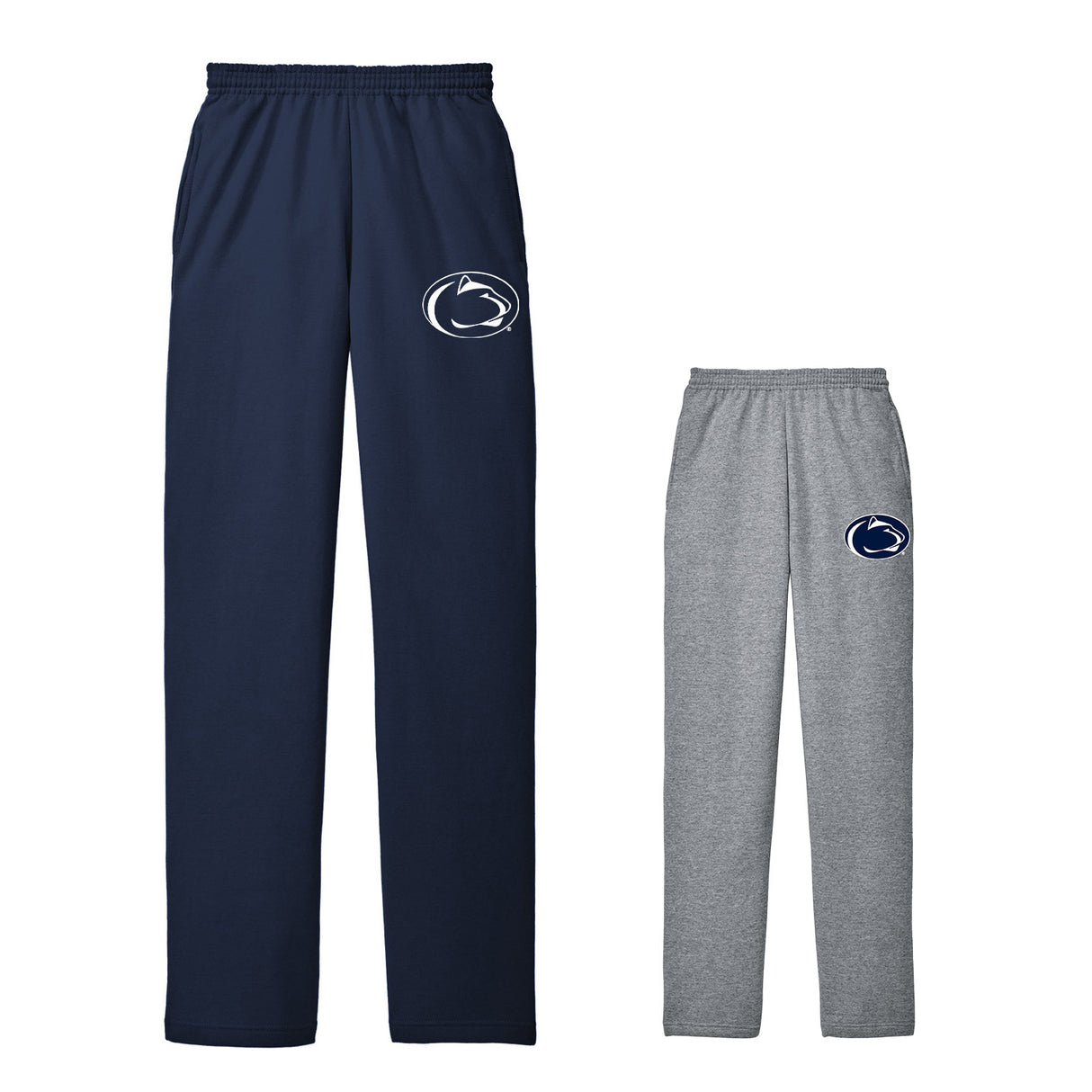 Penn State Nittany Lion Logo Open Botton Sweatpants