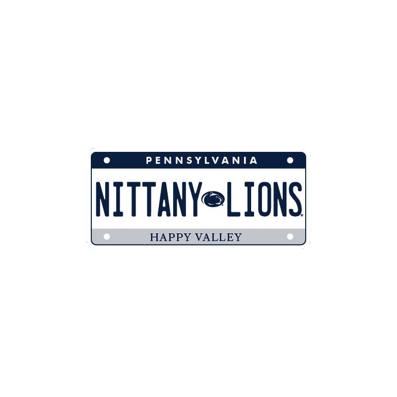 Penn State Rugged License Plate Sticker