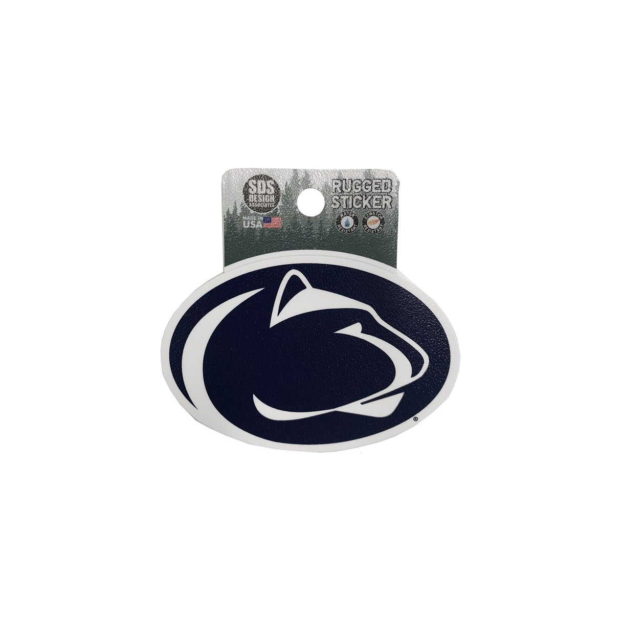 Penn State Rugged Logo Sticker