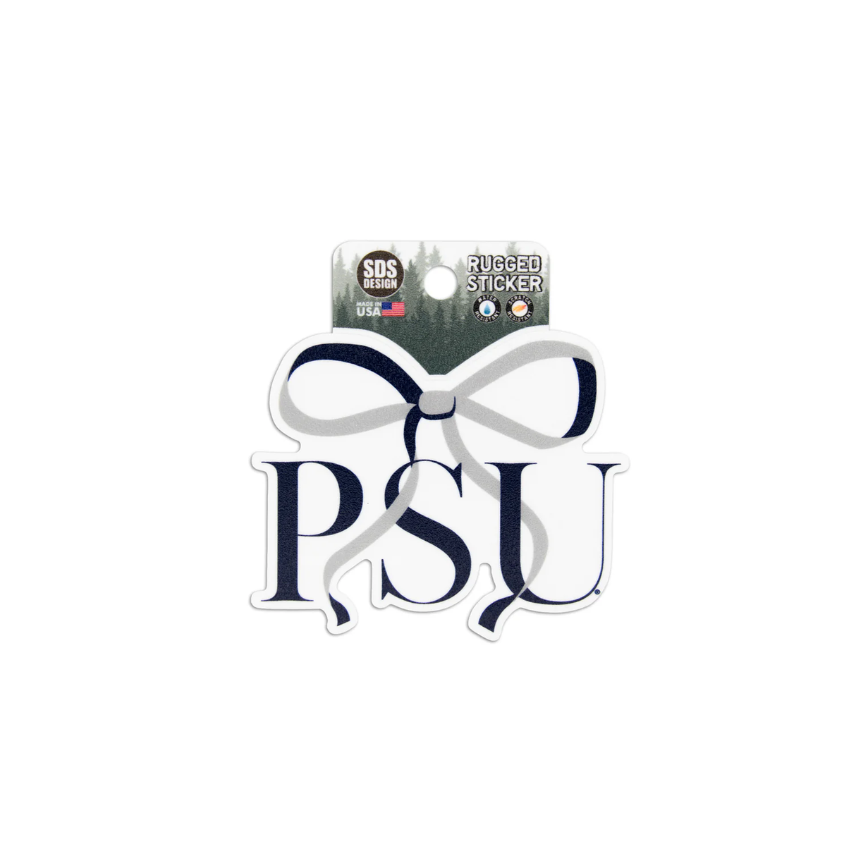 Penn State Bow Rugged Sticker