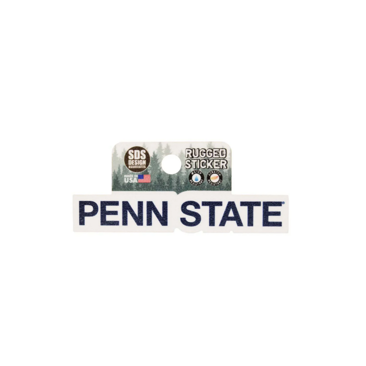 Penn State Wordmark Rugged Sticker