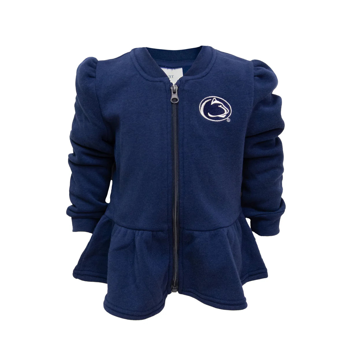Penn State  Toddler Peplum Full Zip Jacket