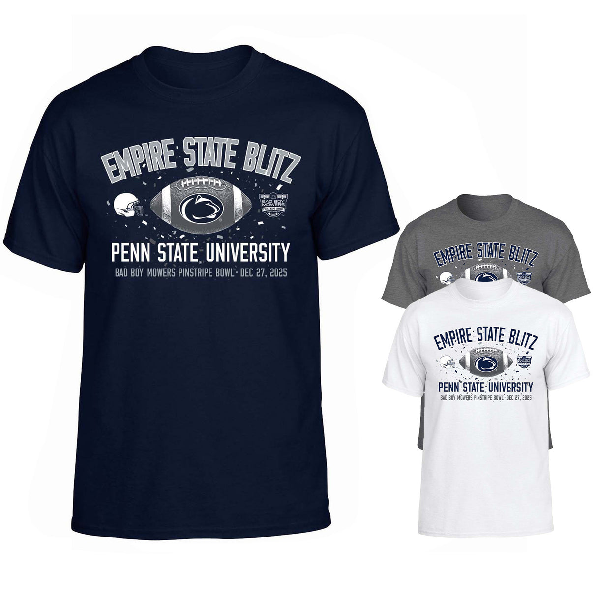 Penn State 2025 Pinstripe Bowl T-Shirt
