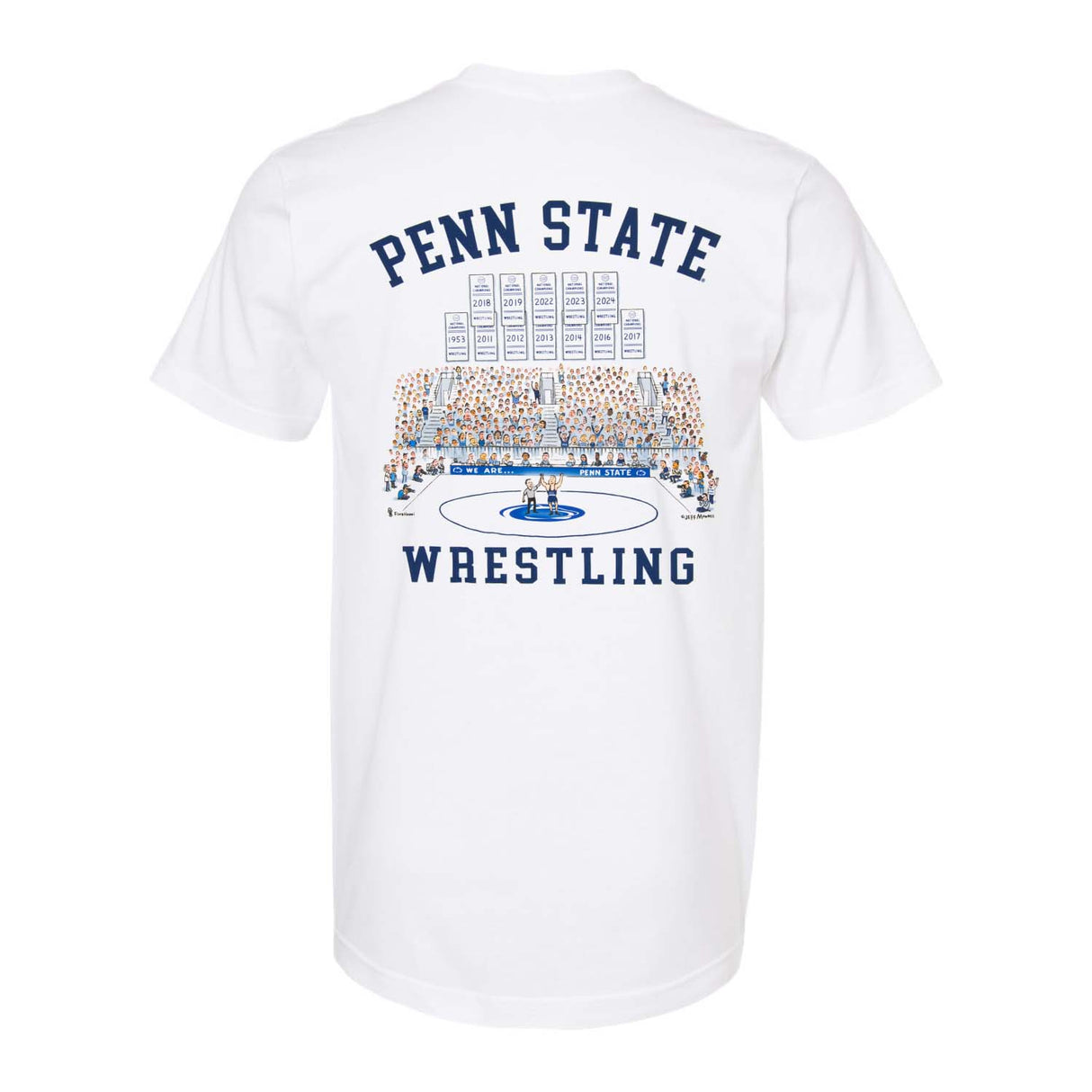 Penn State JM Rec Hall Wrestling T-Shirt