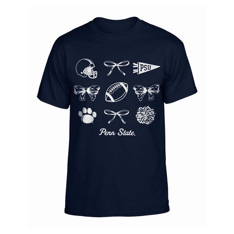 Penn State Women's Bow Collage T-Shirt