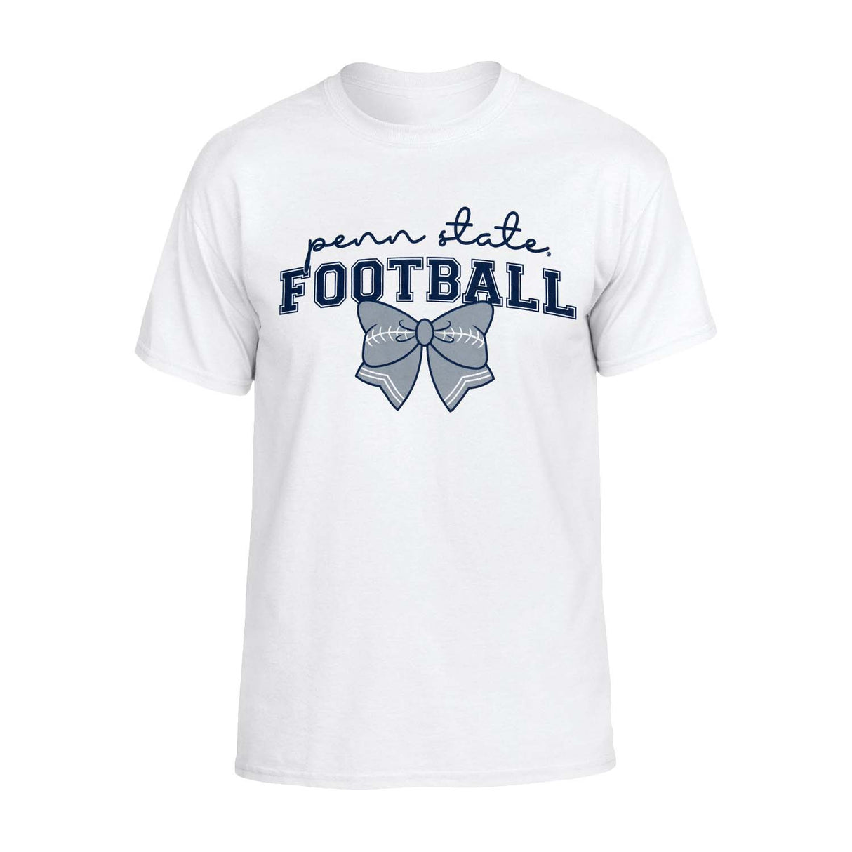 Penn State Women's Football Bow T-Shirt