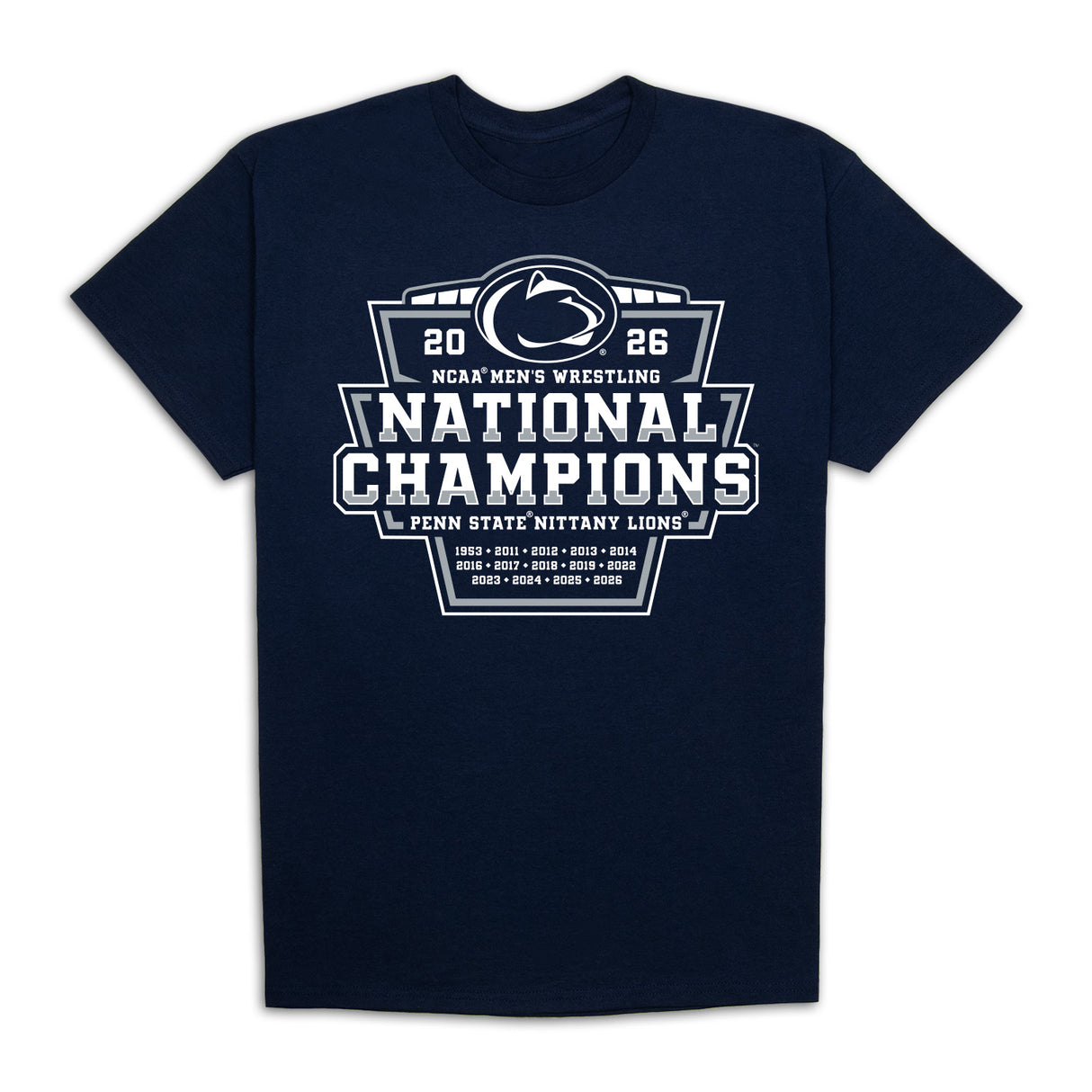 Penn State 2026 NCAA Wrestling National Champs T-Shirt
