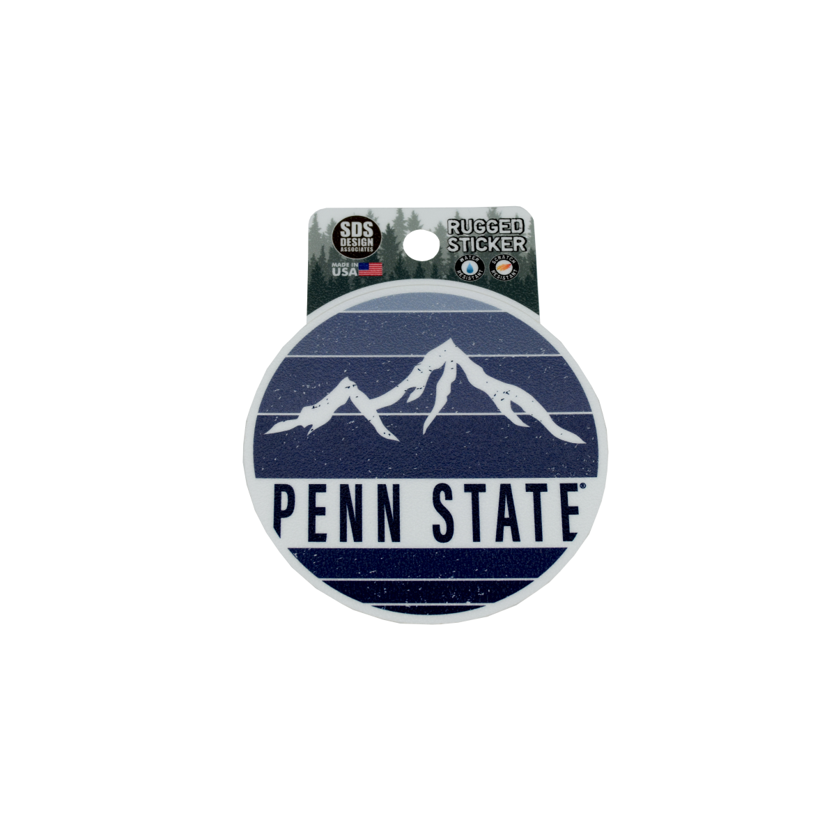 Penn State Rugged Mountain Top Sticker