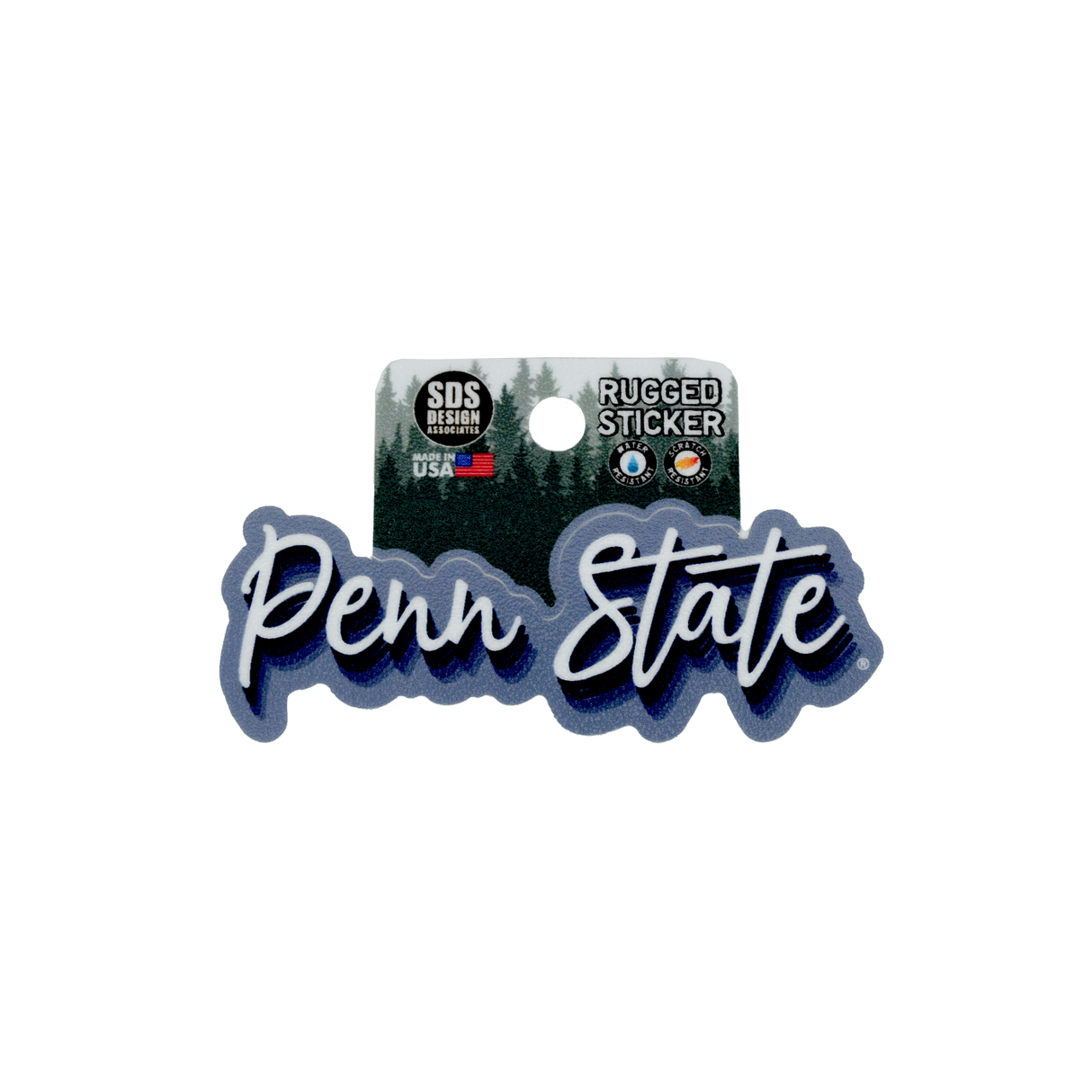 Penn State Rugged Script Sticker