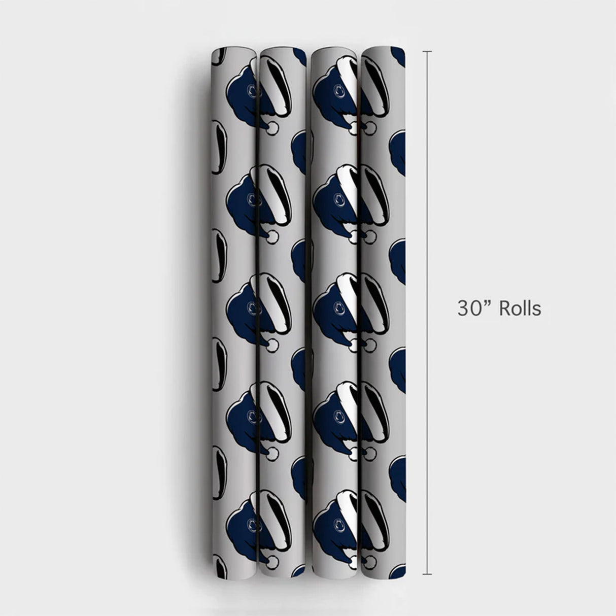 Penn State Ho Ho Lions Wrap Paper