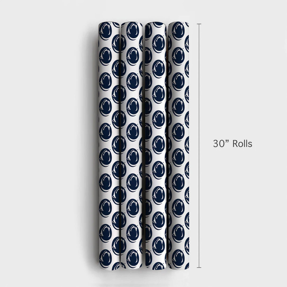 Penn State True Blue Emblem Wrap Paper