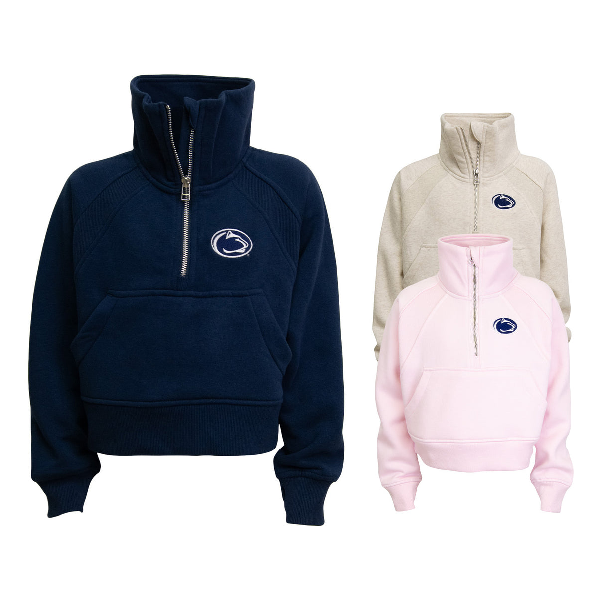 Penn State Youth Girls Dawn Quarter-Zip Sweatshirt