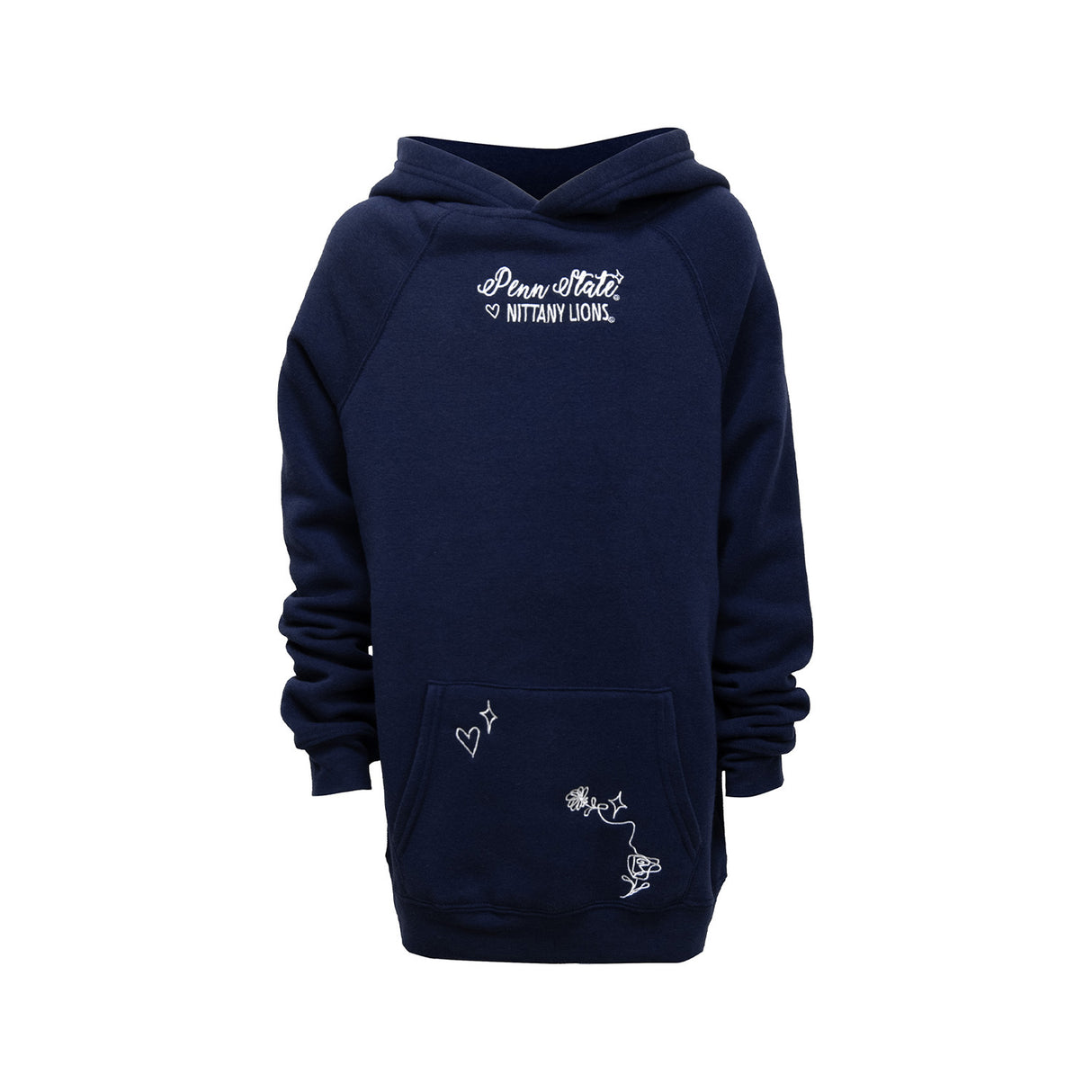 Penn State Youth Flower Hooded Sweatshirt