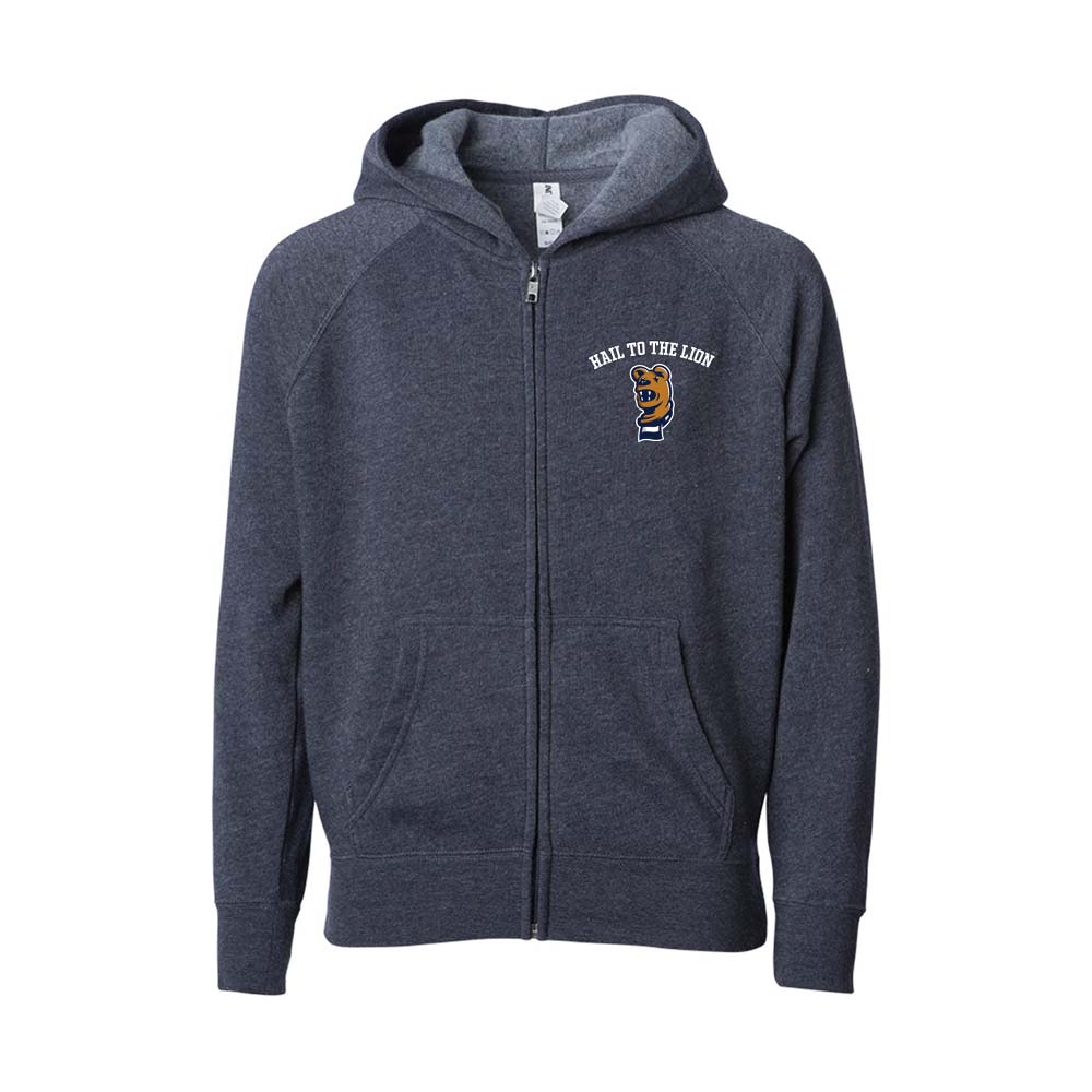 Penn State Youth New Mascot Nittany Lion Full Zip Hooded Sweatshirt