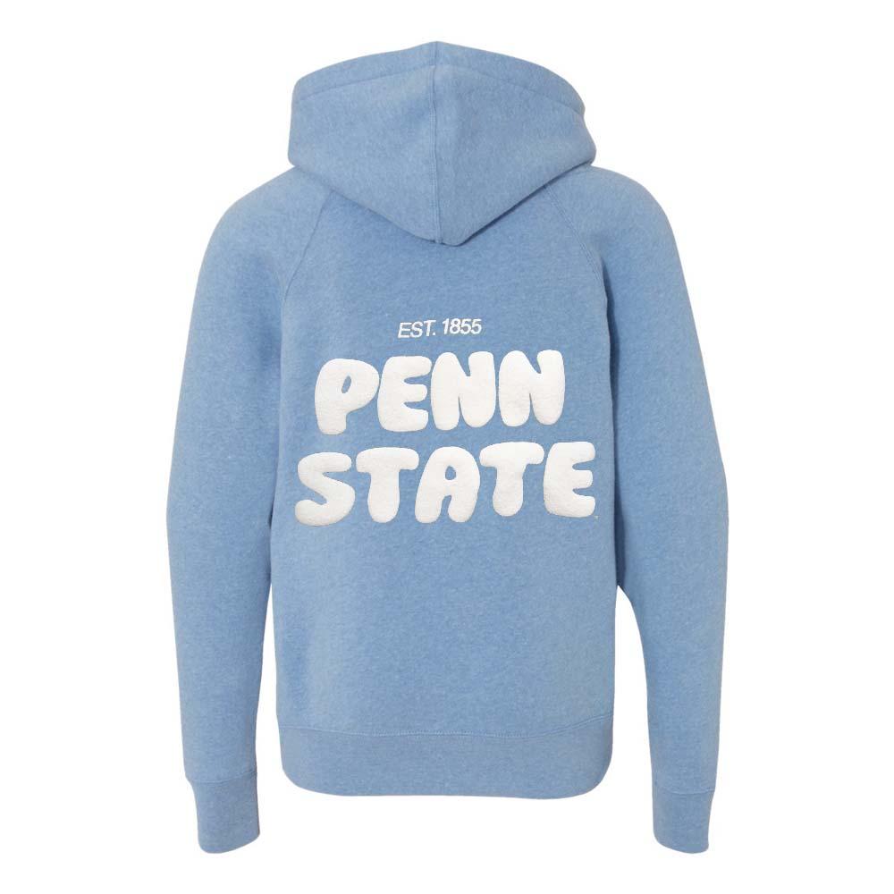 Penn State Youth Puff Print Hooded Sweatshirt
