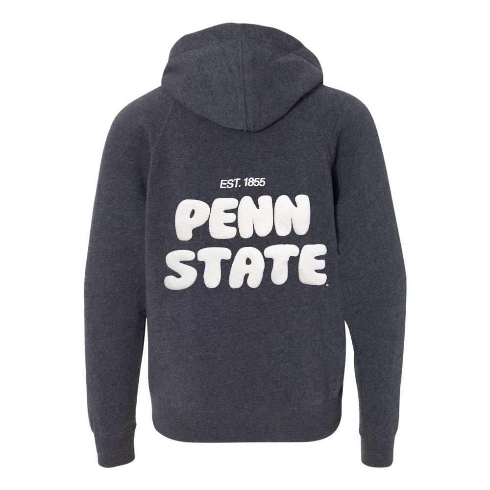 Penn State Youth Puff Print Hooded Sweatshirt