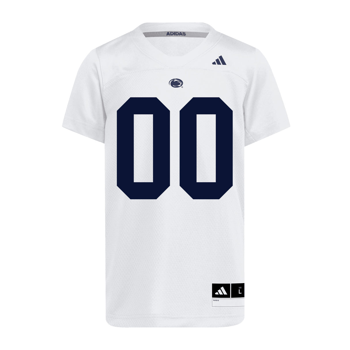 Penn State adidas Youth NIL Custom Football Player Jersey White