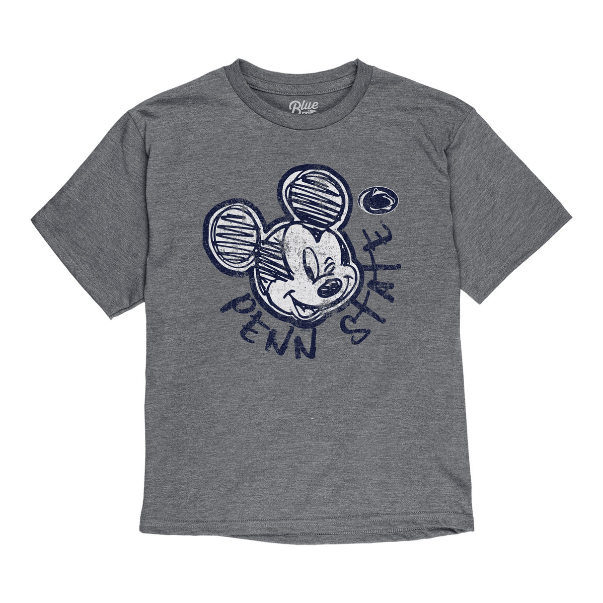 Penn State Youth Scribble Mickey T-Shirt