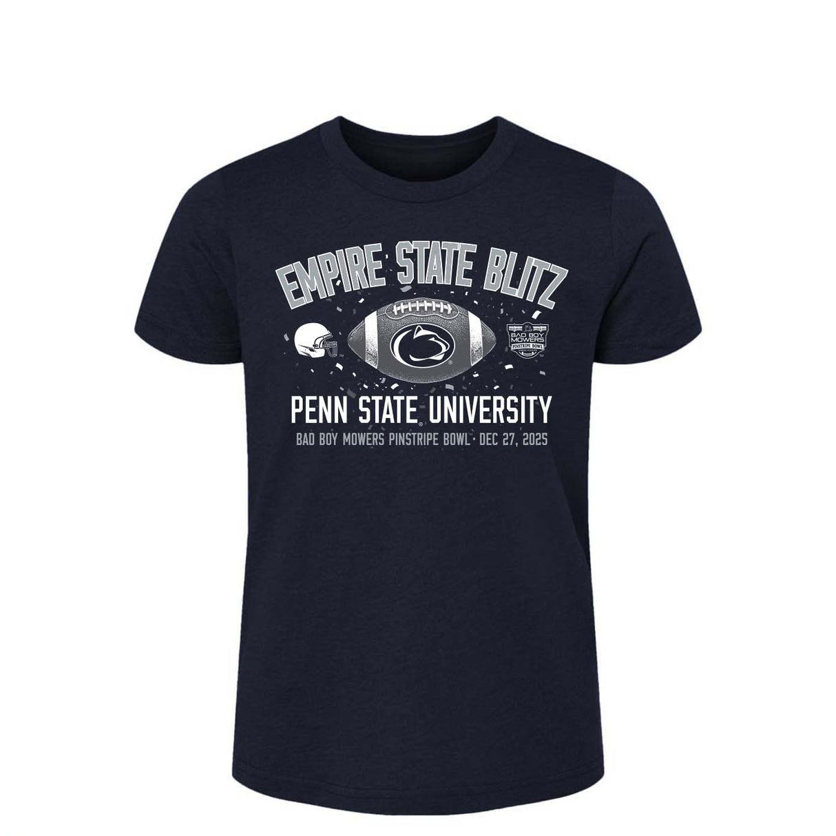 Penn State Youth 2025 Pinstripe Bowl T-Shirt
