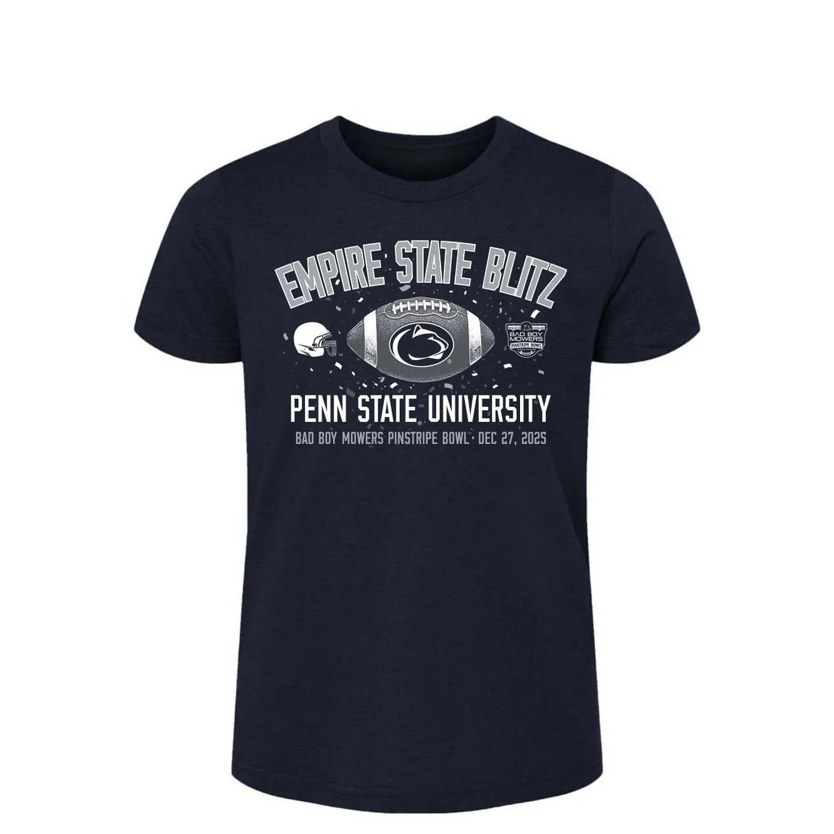 Penn State Youth 2025 Pinstripe Bowl T-Shirt