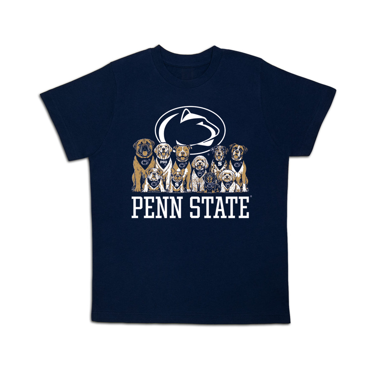 Penn State Youth Dogs T-Shirt - Supports Local Animal Rescues