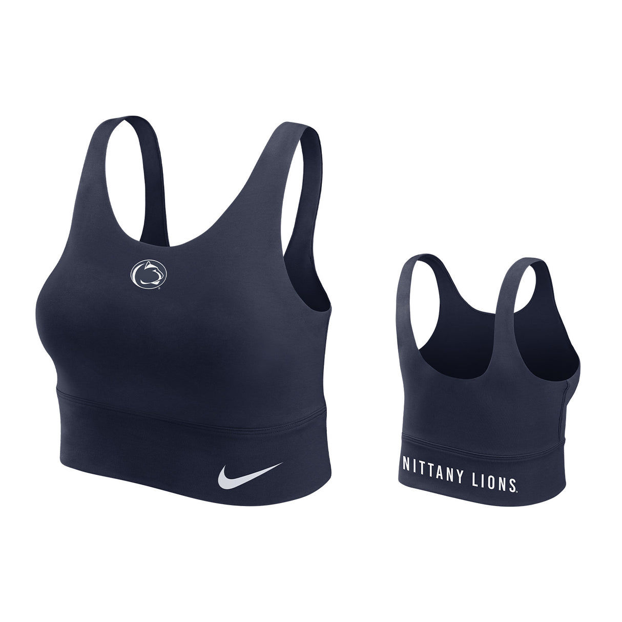 Penn State Women's Nike Longline Sports Bra