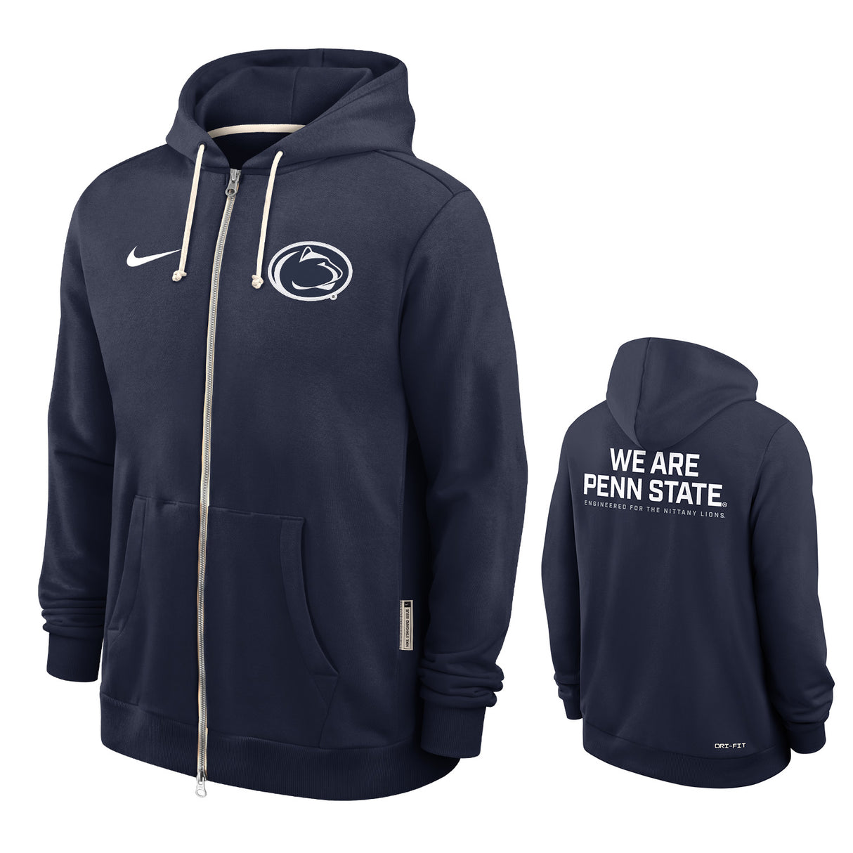 Penn State Nike SI Full-Zip Hooded Sweatshirt